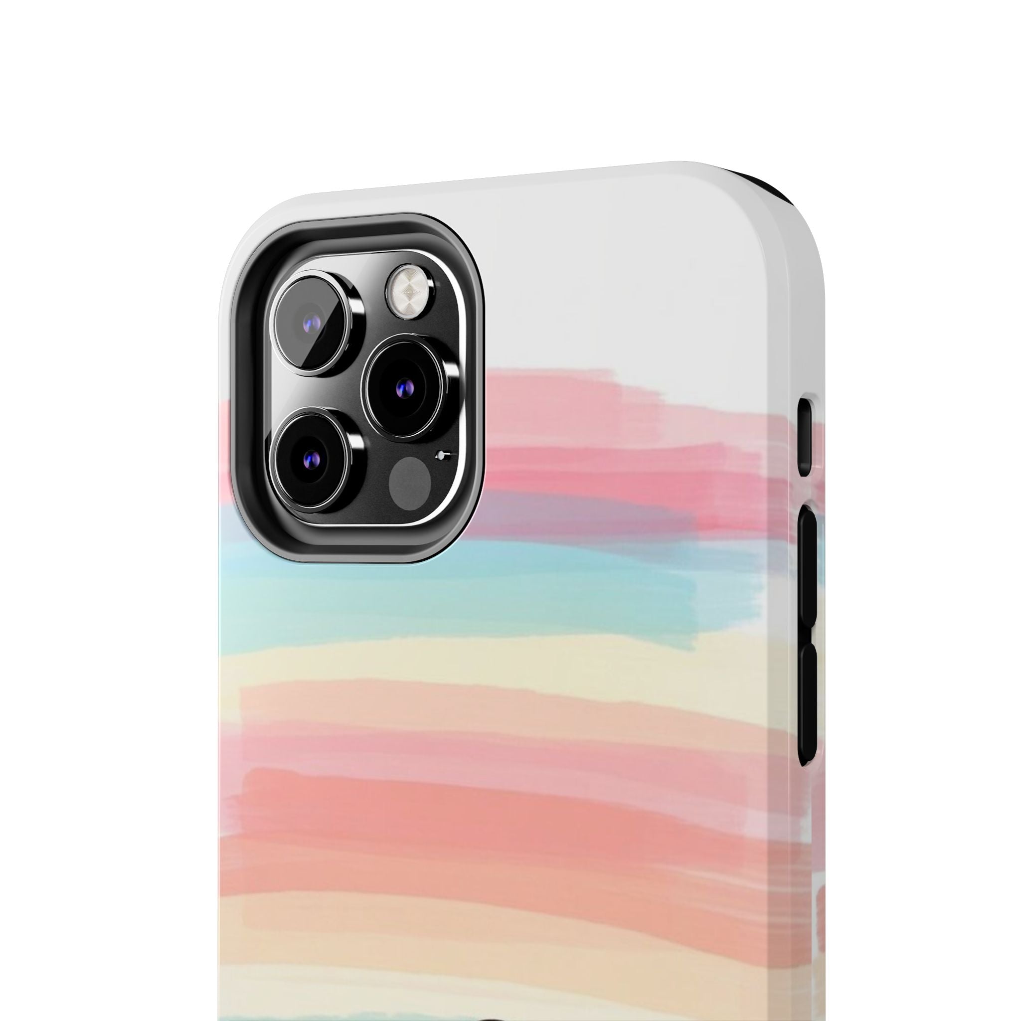 Rainbow Stripe Snoopy Phone Case