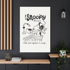 Snoopy Radio Canvas
