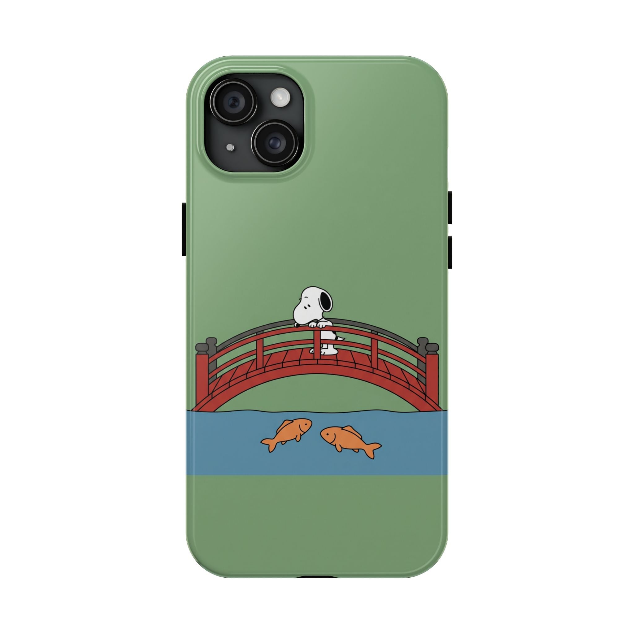 Koi Bridge Phone Case