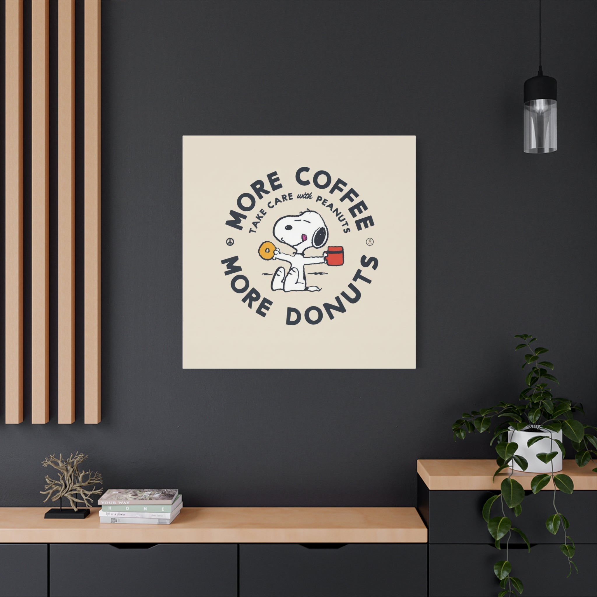 Coffee And Donuts Canvas