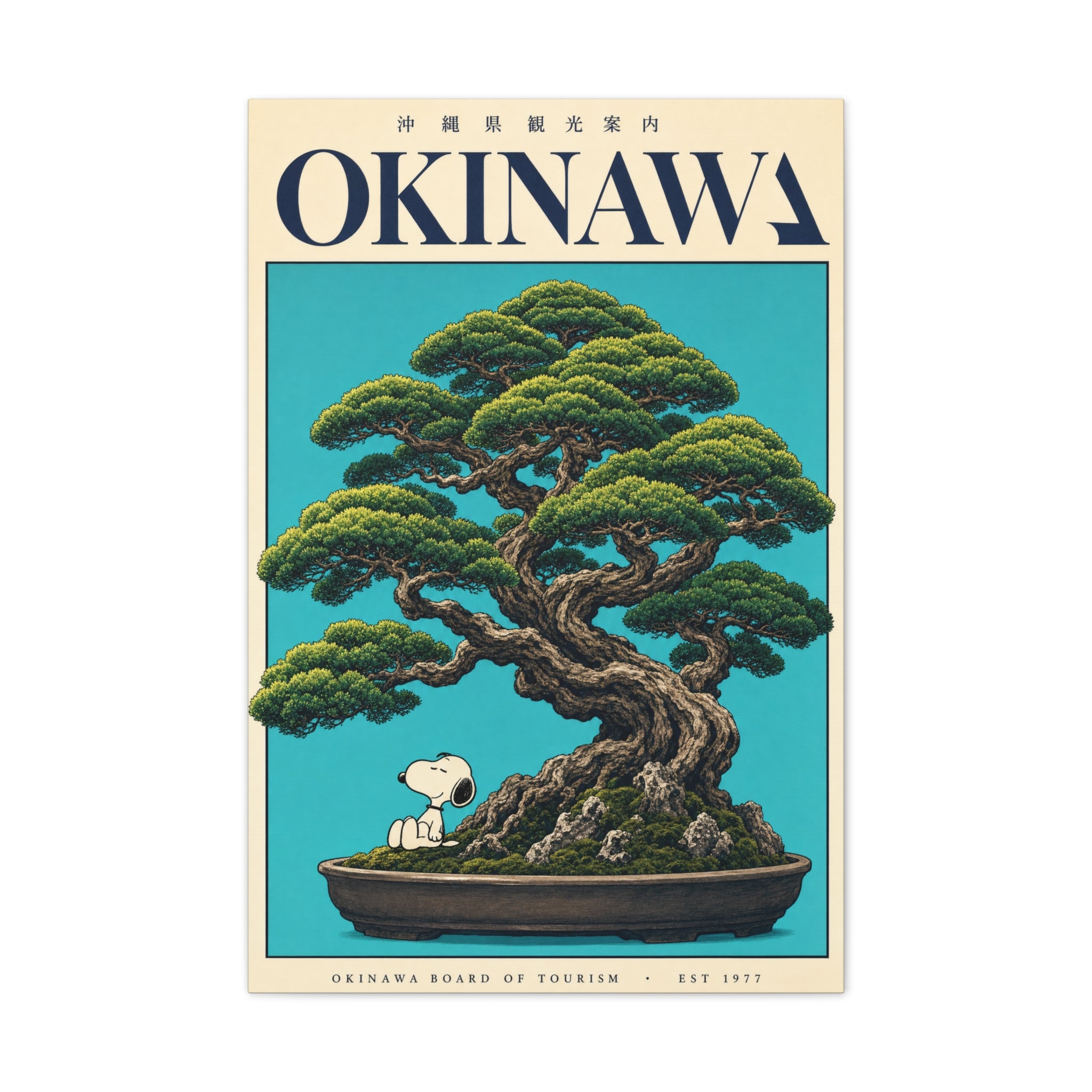 Okinawa Bonsai Canvas