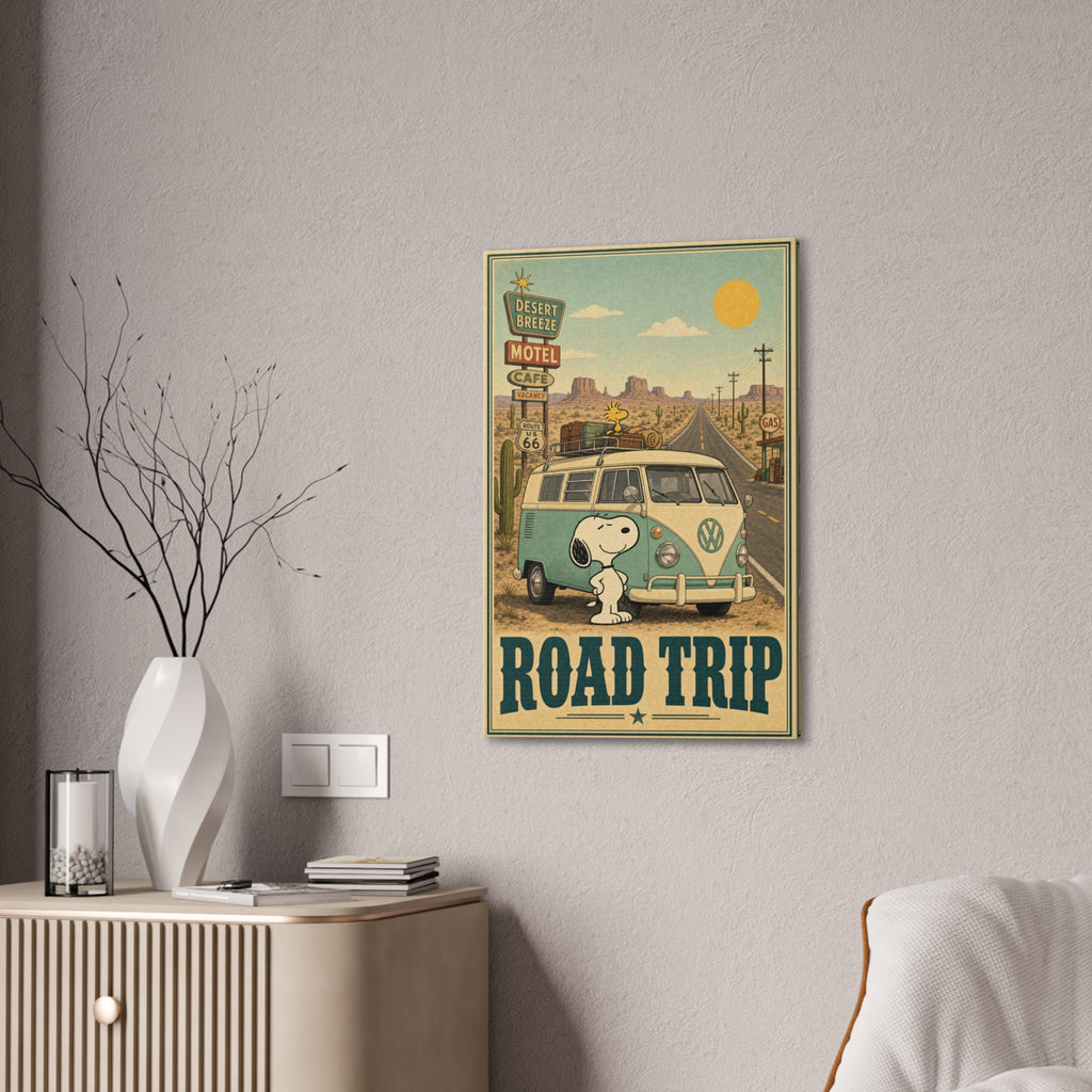 VW Camper Trip Canvas