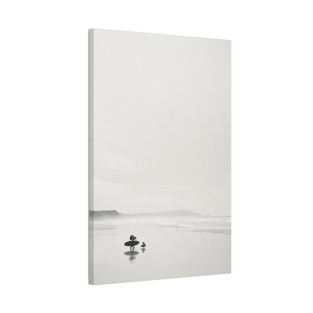 Surfer Silhouette Canvas