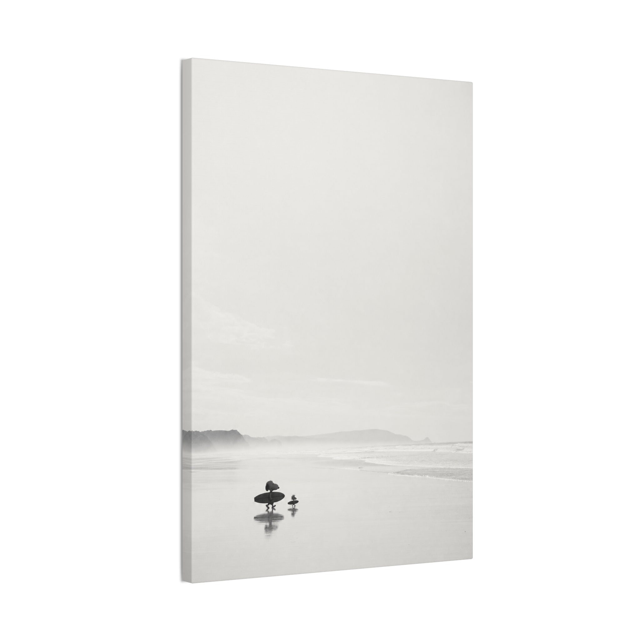 Surfer Silhouette Canvas