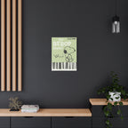Bebop Beagle Piano Canvas