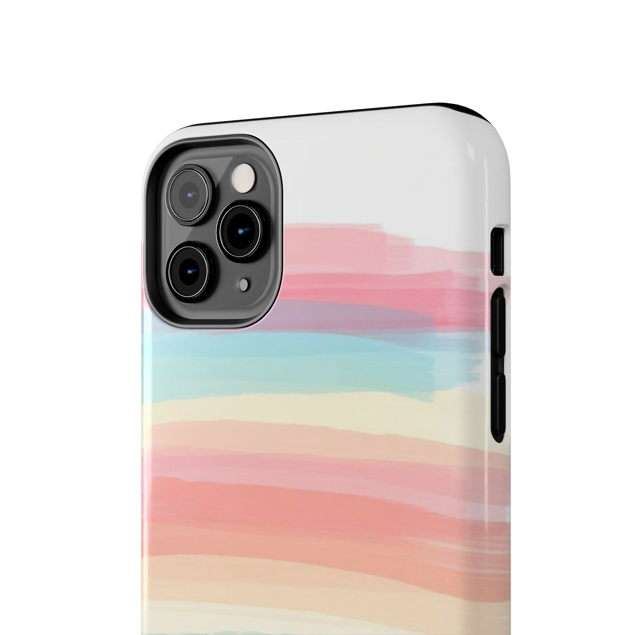 Pastel Stripe Peanuts Phone Case
