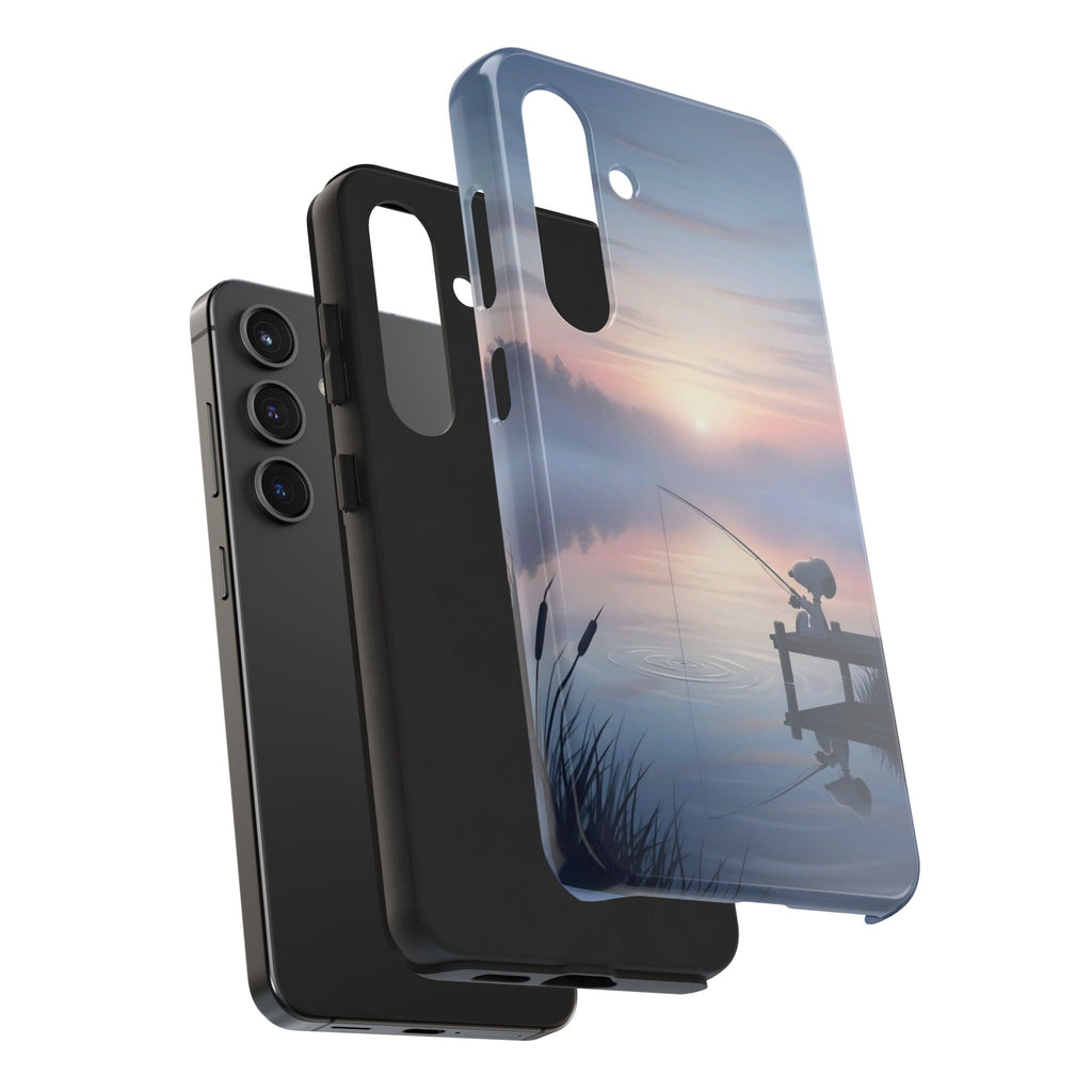 Sunset Fishing Phone Case