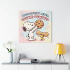 Cookie Powered Snoopy Canvas