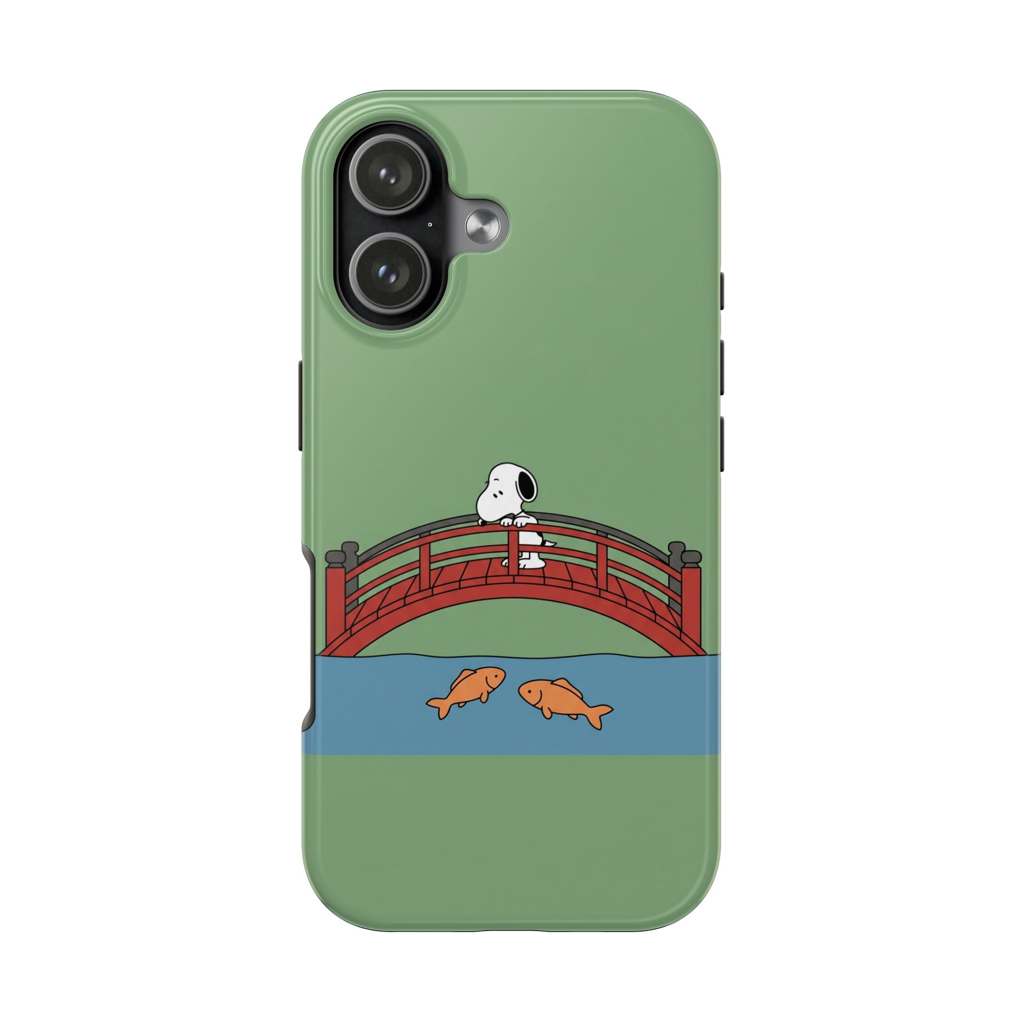 Koi Bridge Phone Case