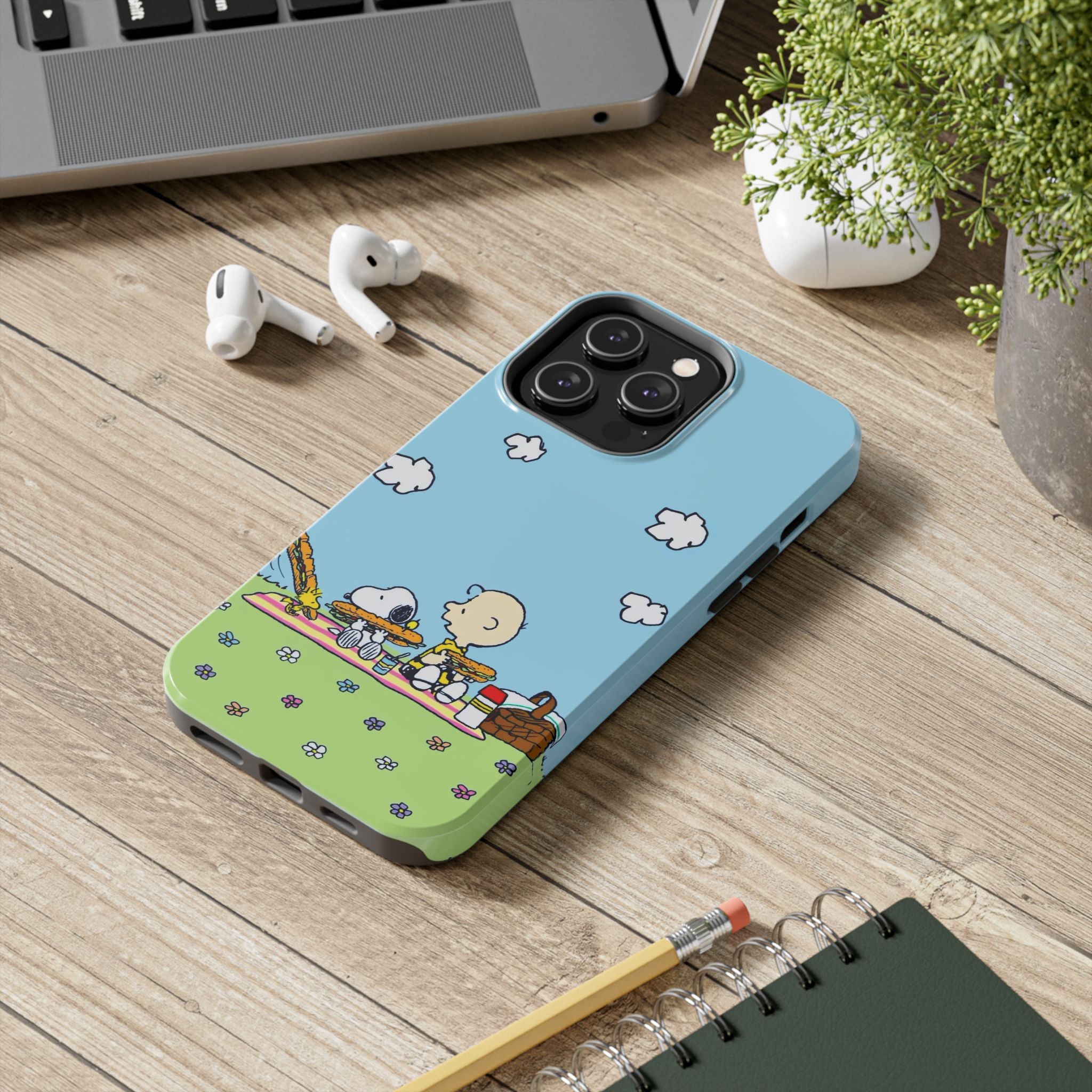Charlie Brown Picnic Phone Case