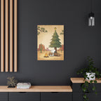 Snoopy Campfire Canvas