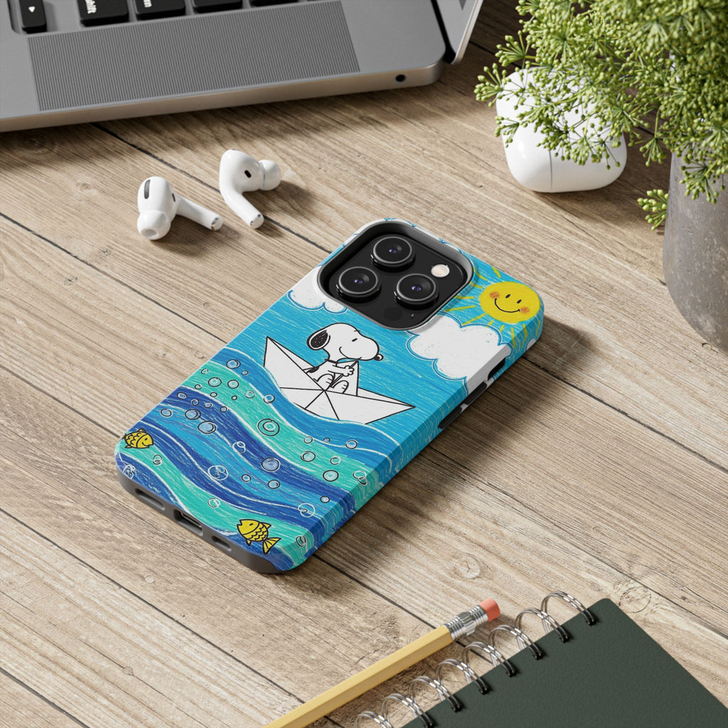 Snoopy Boat Phone Case