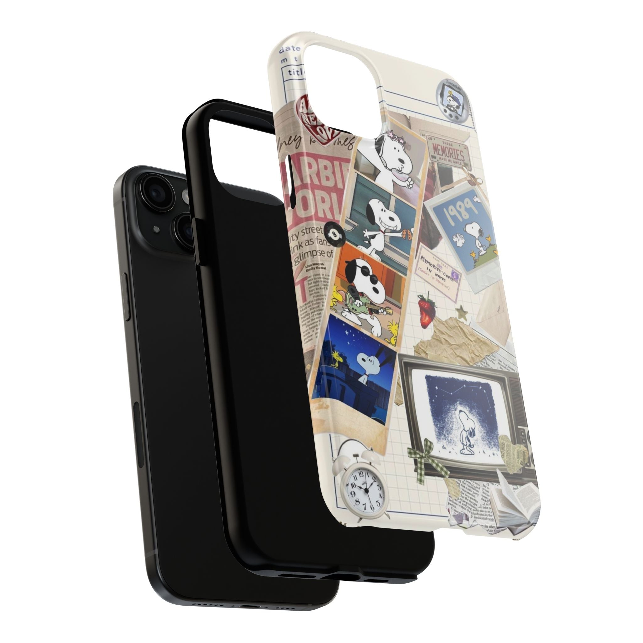 Retro Snoopy Collage Phone Case