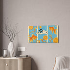 Goldfish Swim Canvas