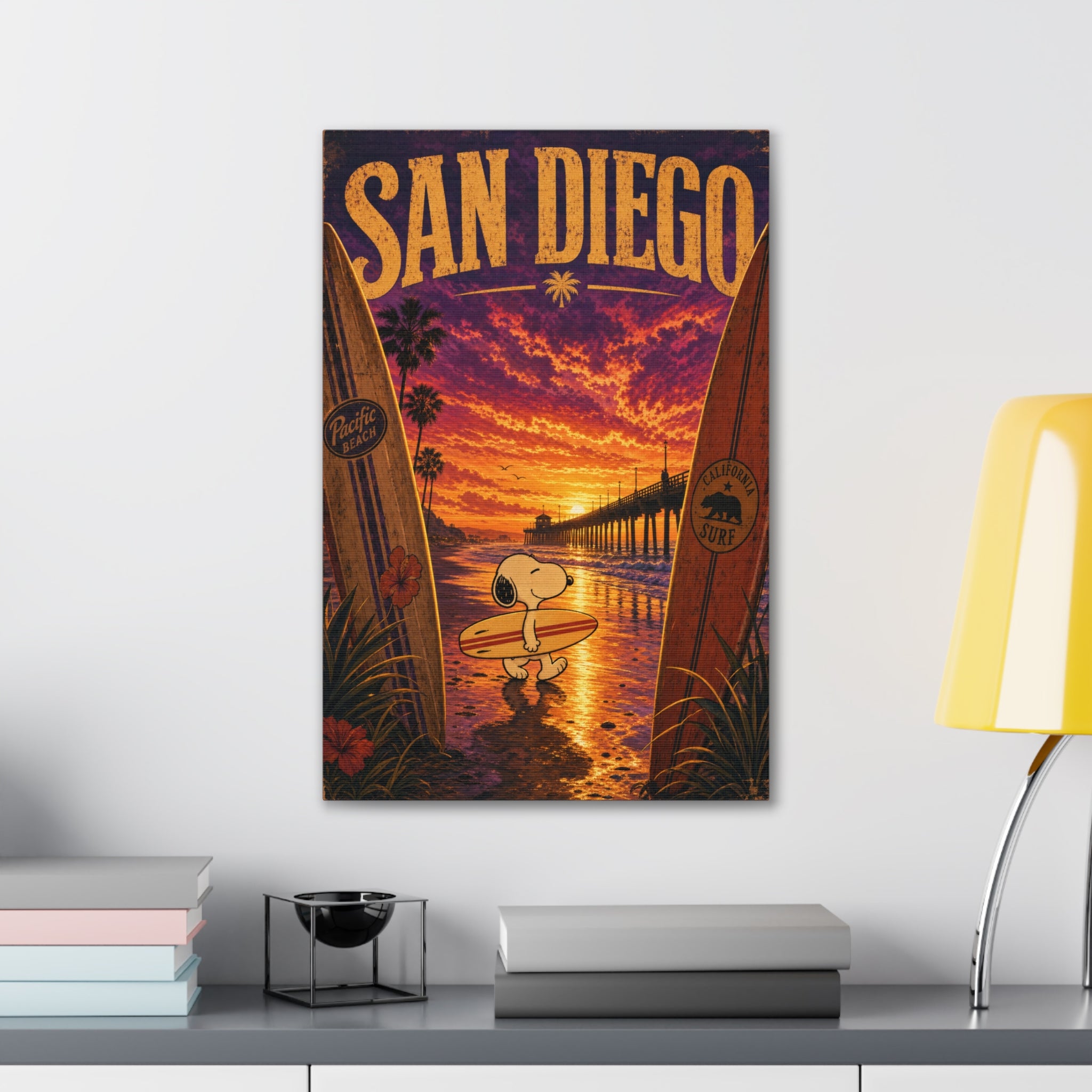 San Diego Surf Canvas