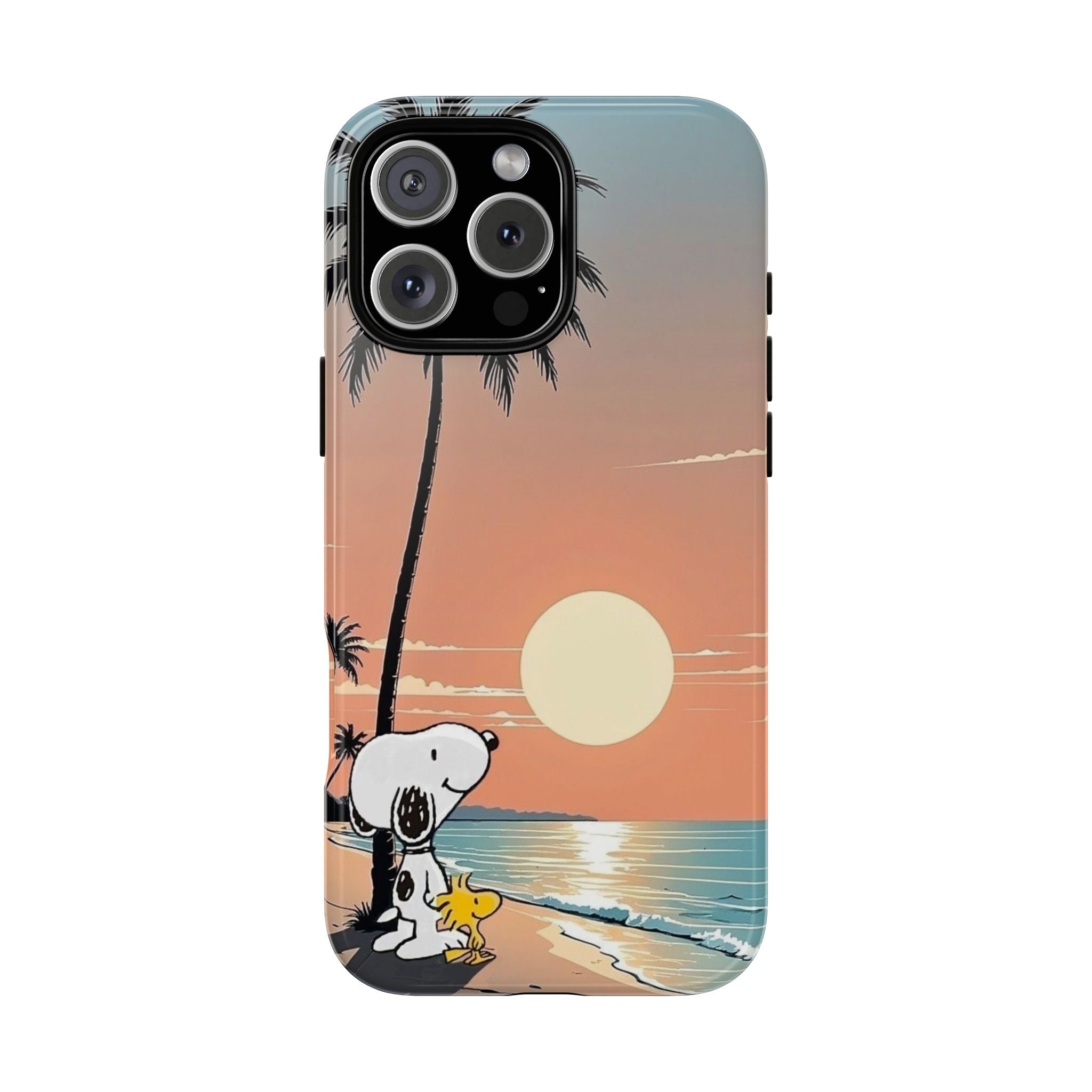 Snoopy Beach Sunset Phone Case