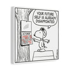 Future Self Disappointed Canvas