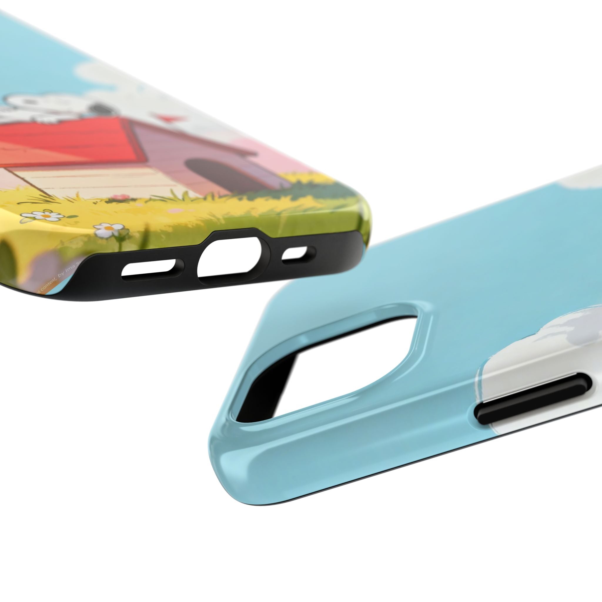 Relaxing Doghouse Phone Case