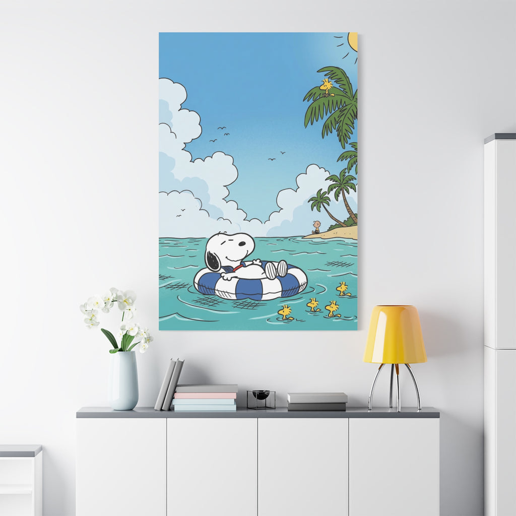Inner Tube Float Canvas