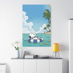 Inner Tube Float Canvas