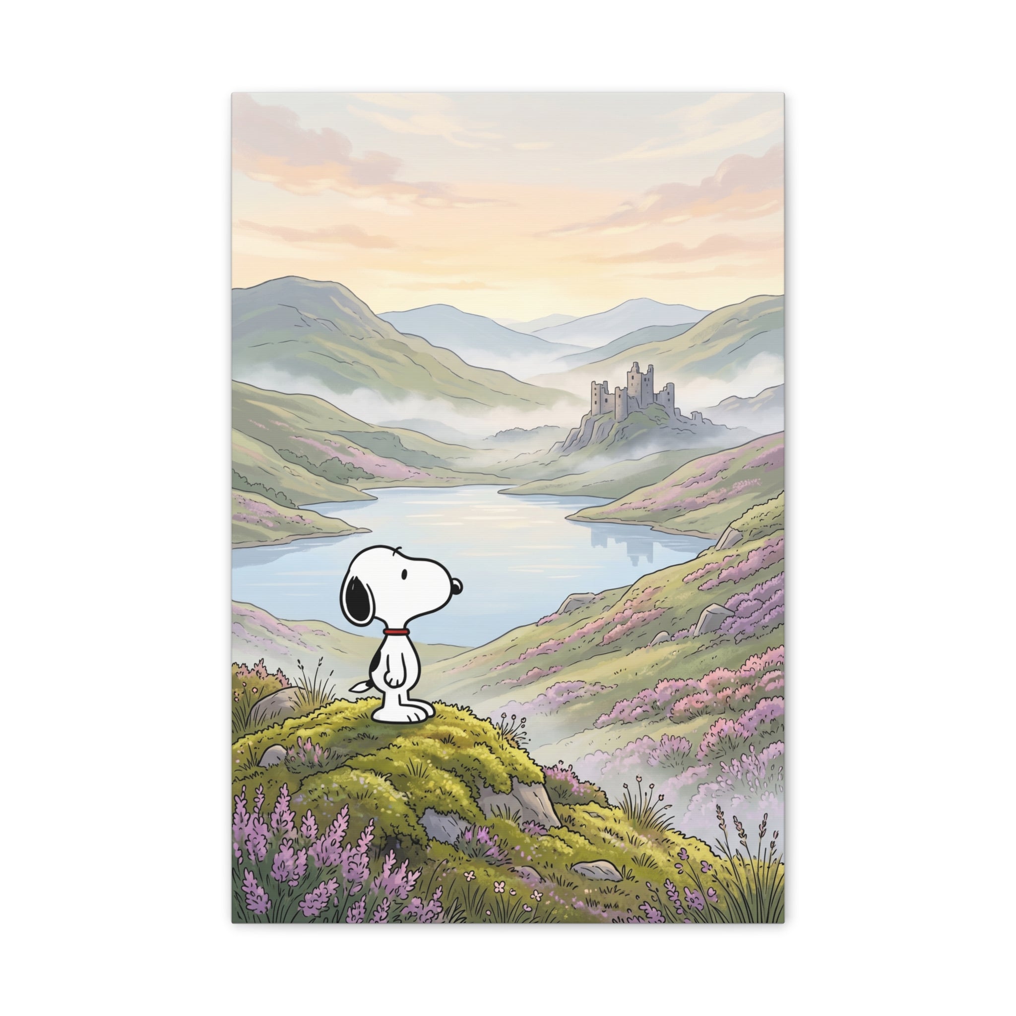 Scenic Lake Canvas