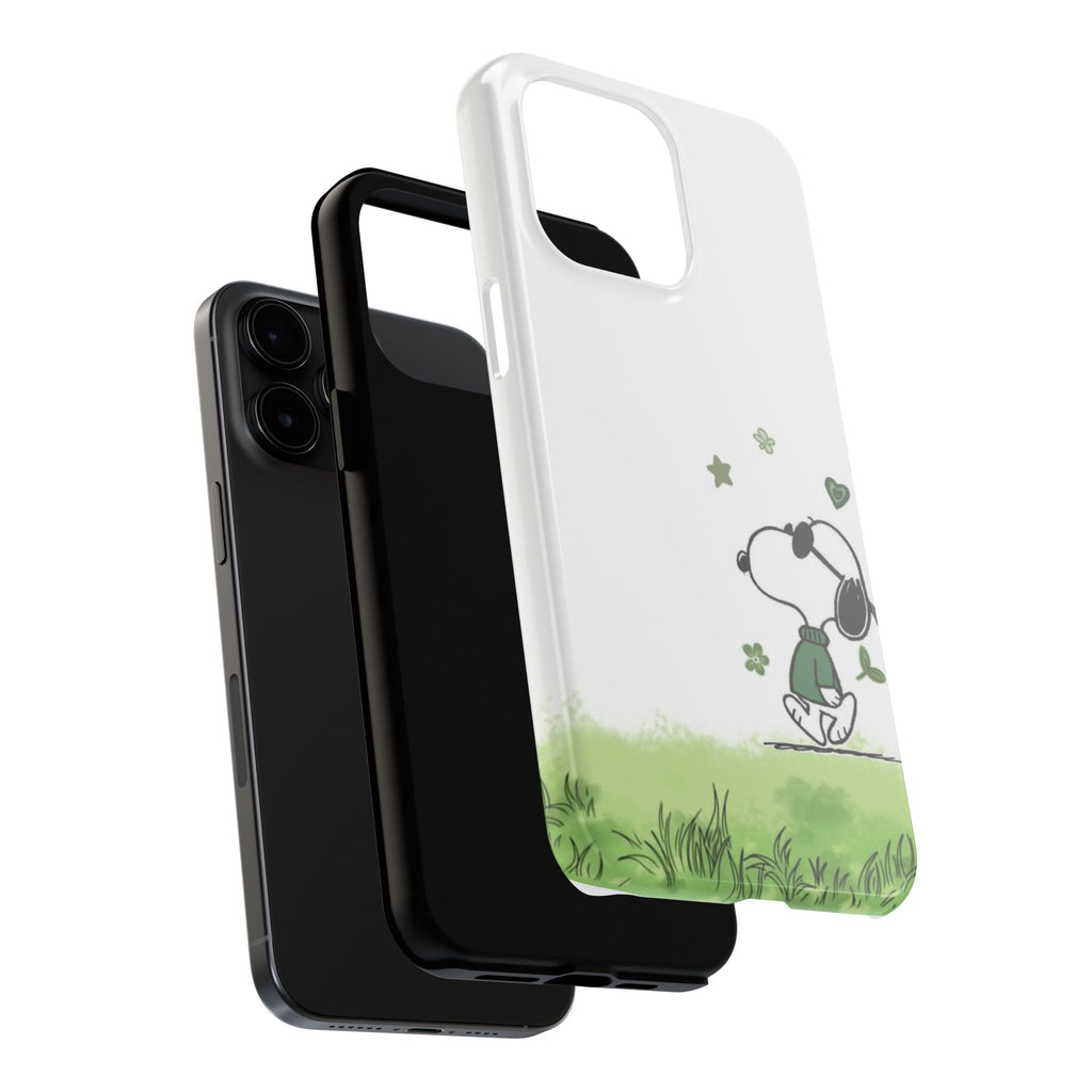 Snoopy Shamrocks Phone Case