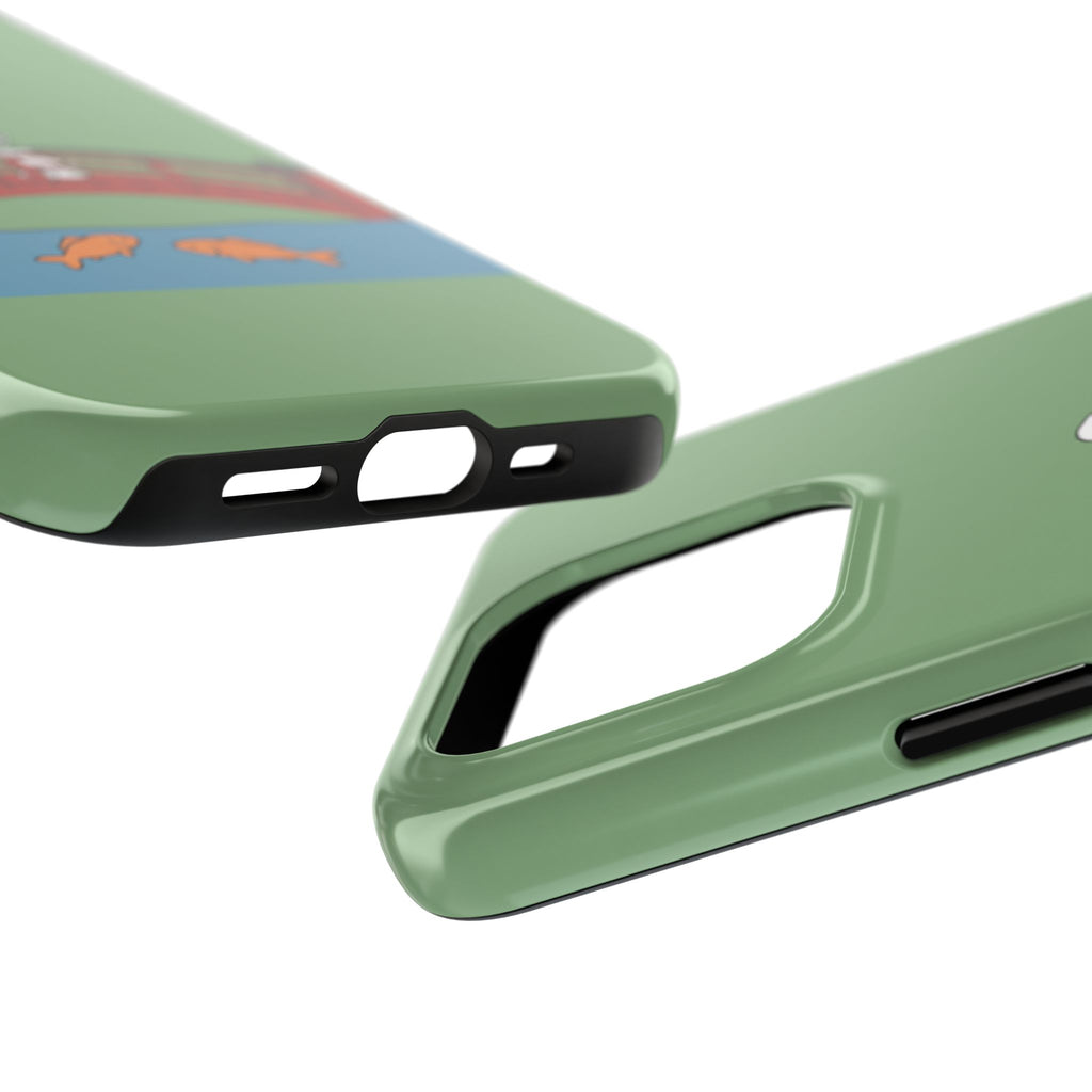 Koi Bridge Phone Case