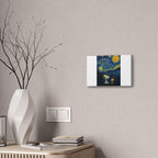 Snoopy Paris Autumn Canvas