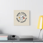 Coffee And Donuts Canvas