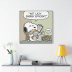Energy Efficient Snoopy Canvas