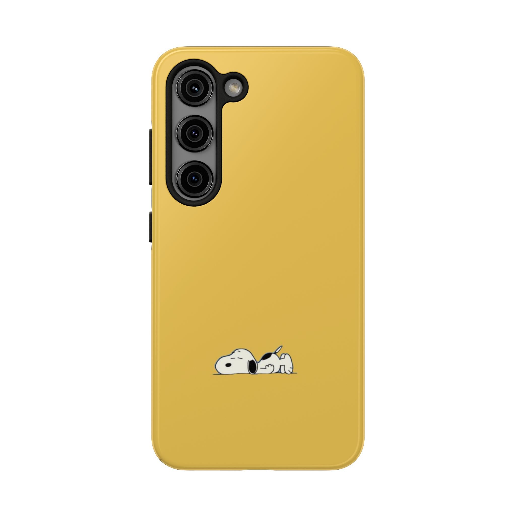Sleeping Snoopy Yellow Phone Case