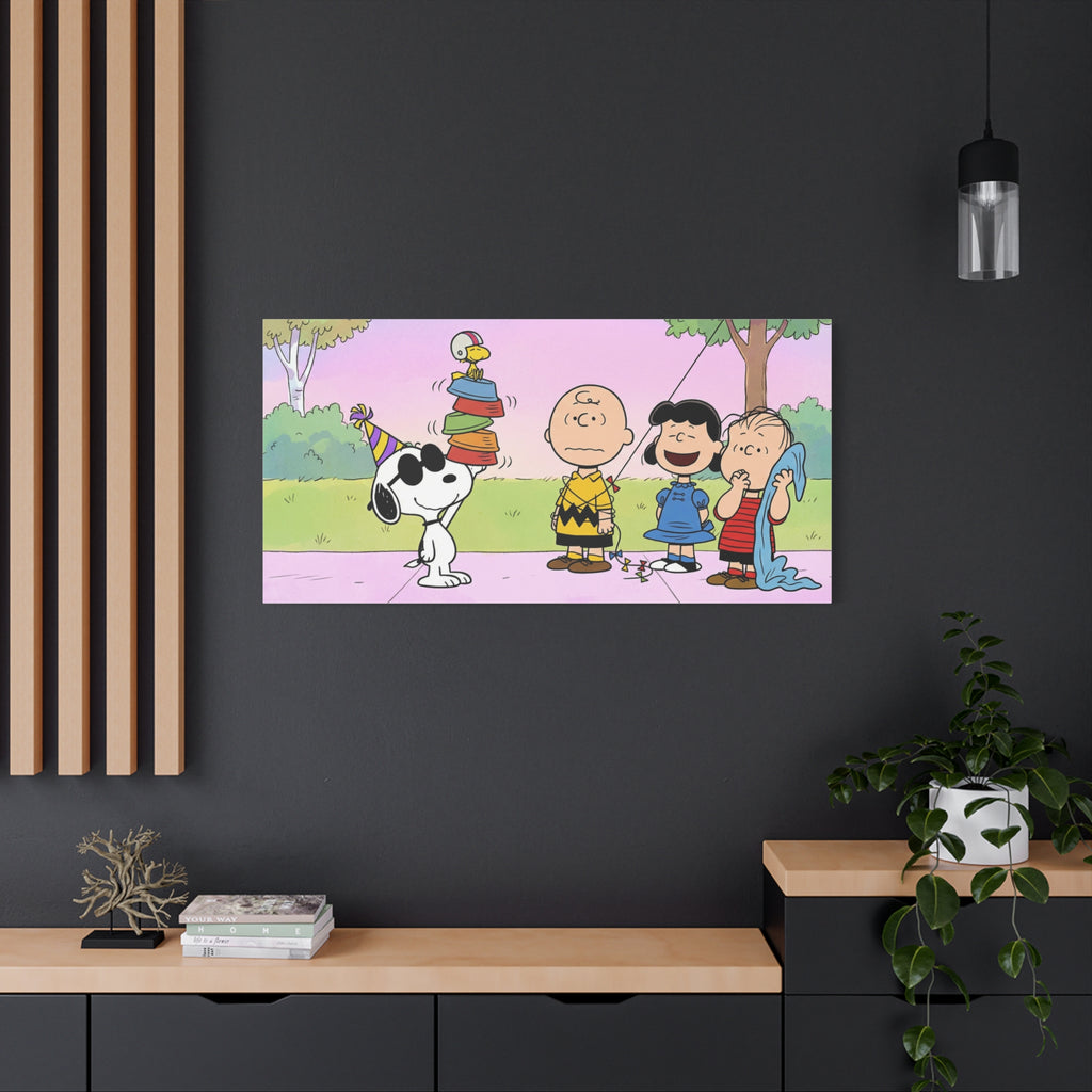 Peanuts Characters Canvas