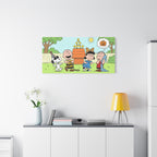 Peanuts Gang Halloween Canvas