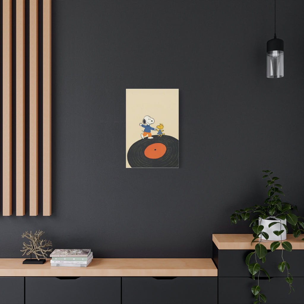 Dancing On Vinyl Canvas