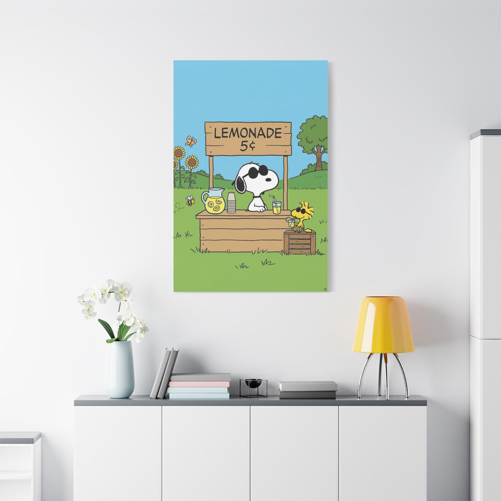 Lemonade Stand Canvas