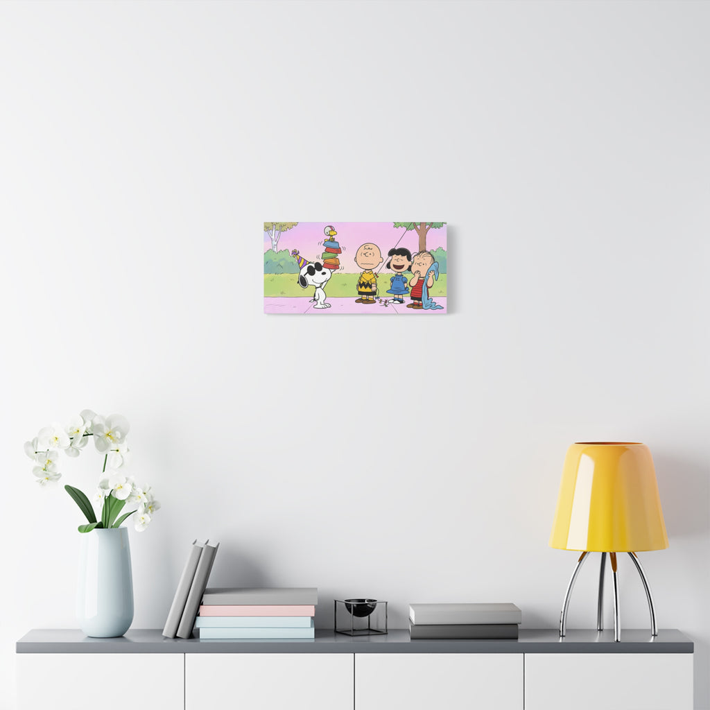 Peanuts Characters Canvas