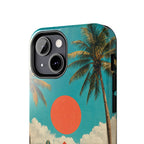 Retro Beach Sun Case