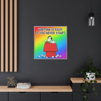 Writing Is Easy Canvas