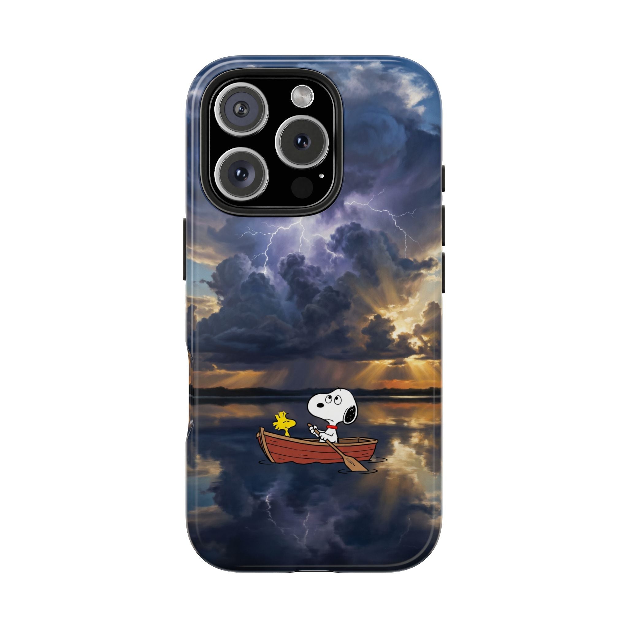 Stormy Rowboat Phone Case