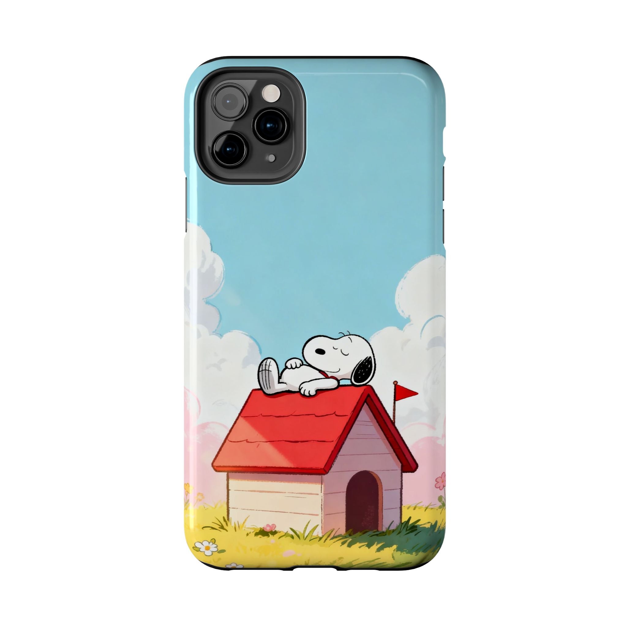 Relaxing Doghouse Phone Case