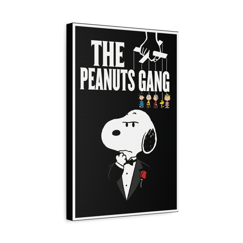 Snoopy Godfather Parody Canvas