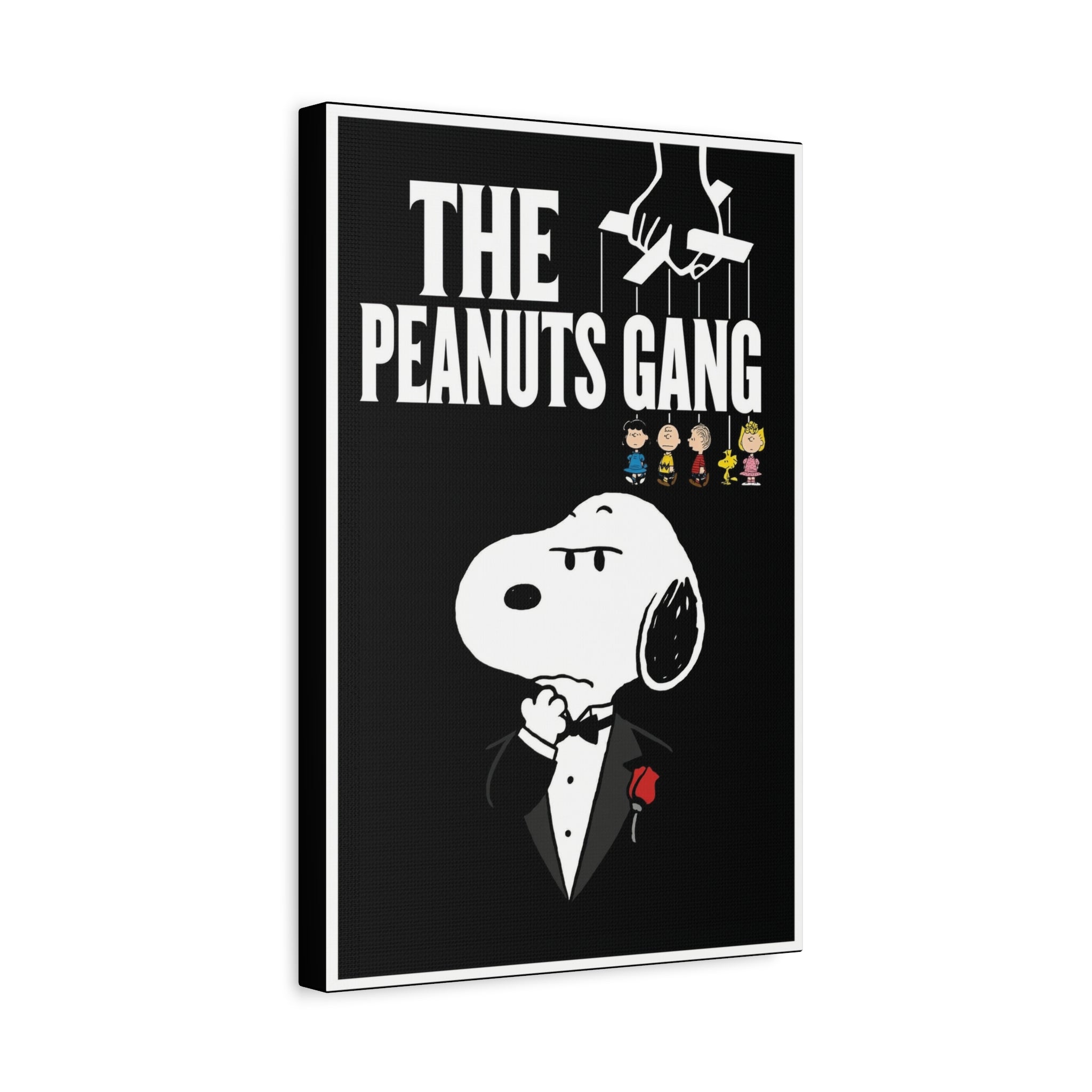 Snoopy Godfather Parody Canvas