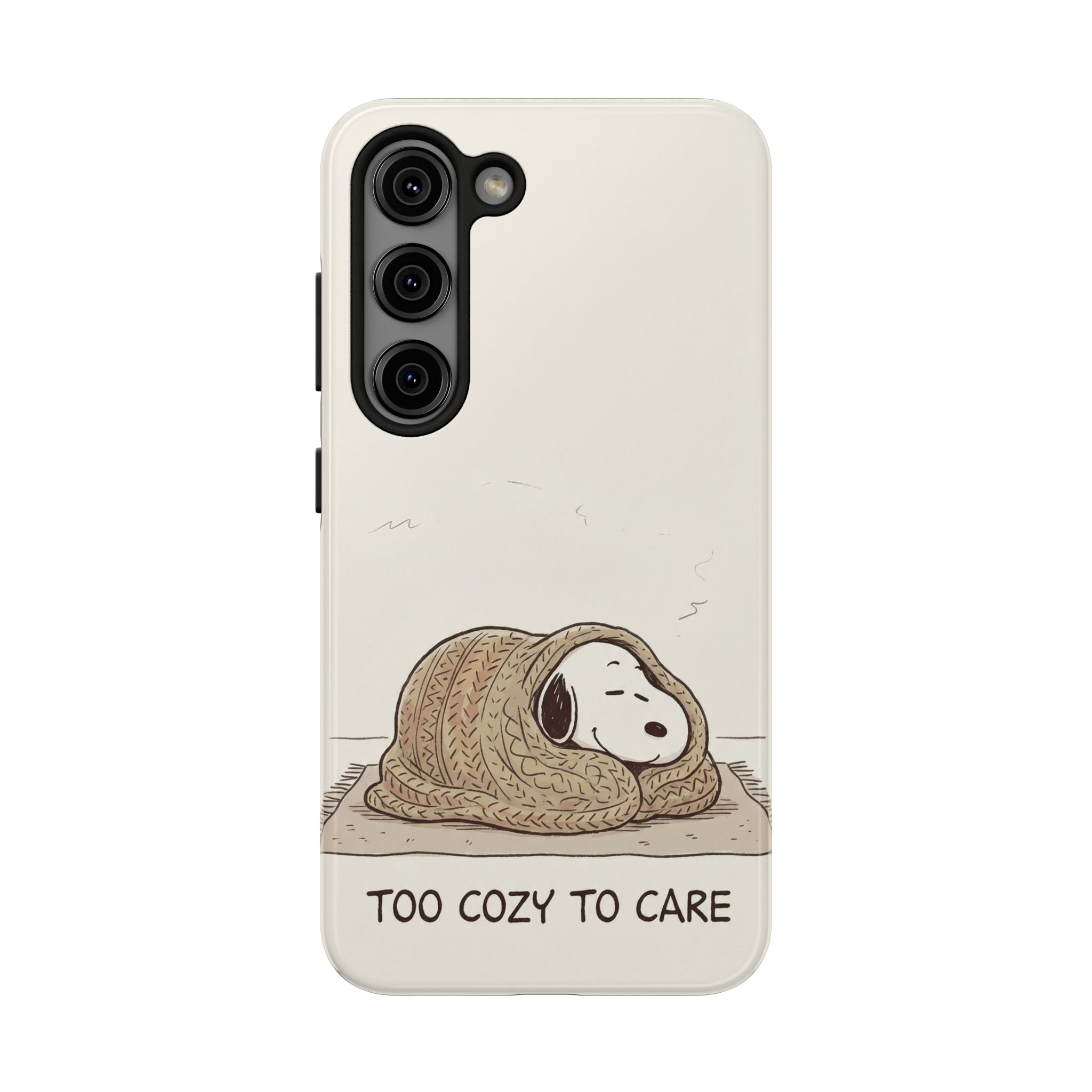 Too Cozy To Care Case