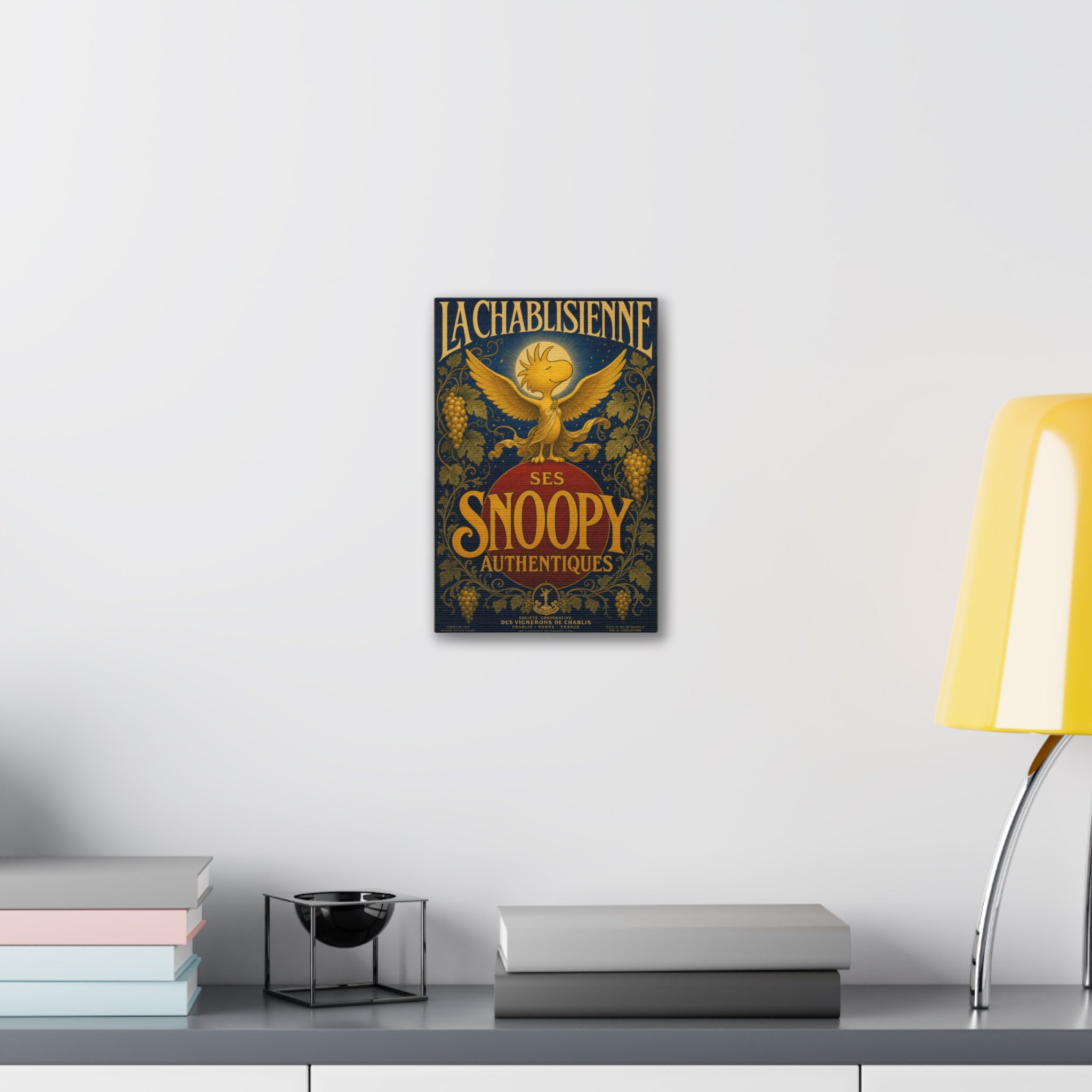 Snoopy Vintage Poster Canvas