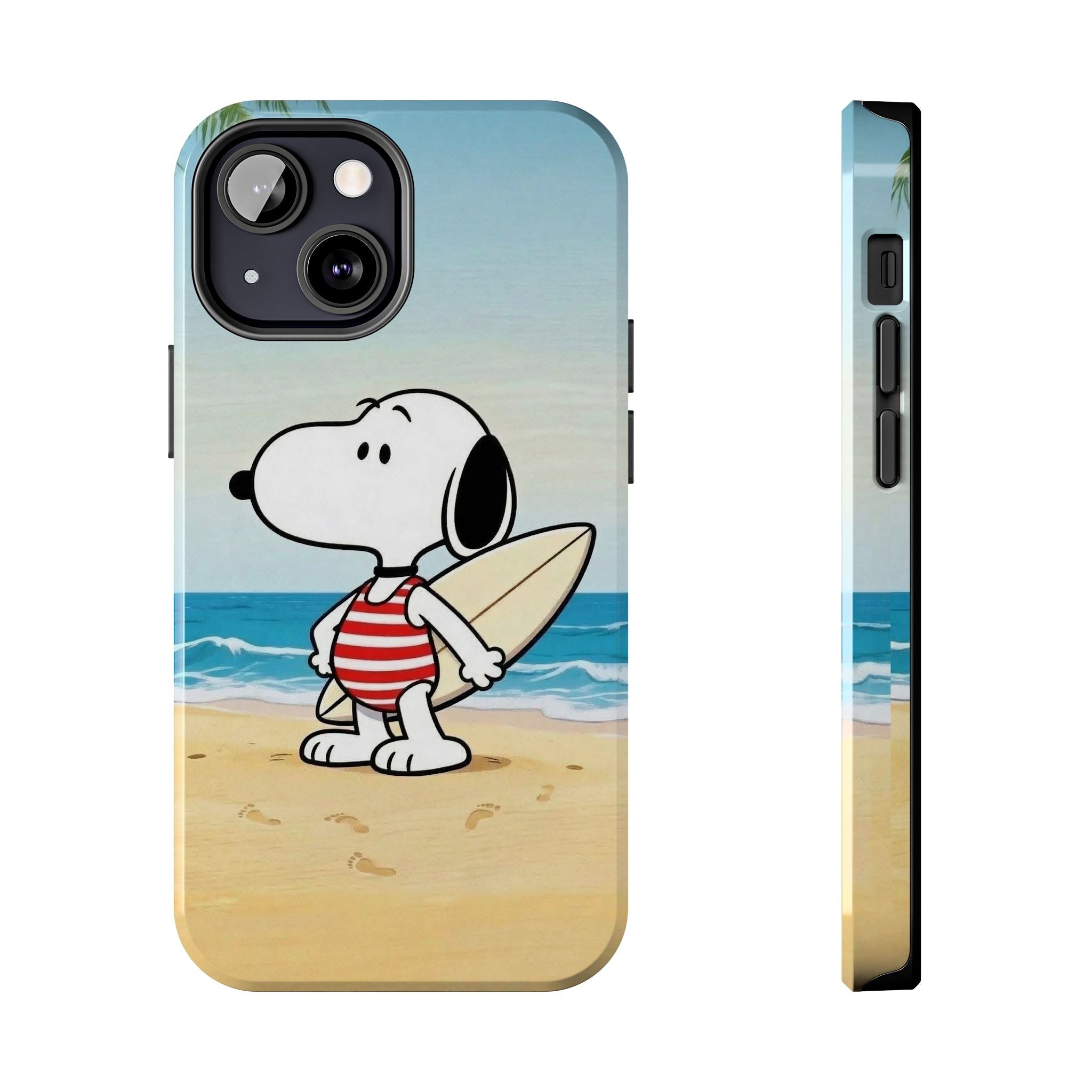 Beach Cartoon Surf Case