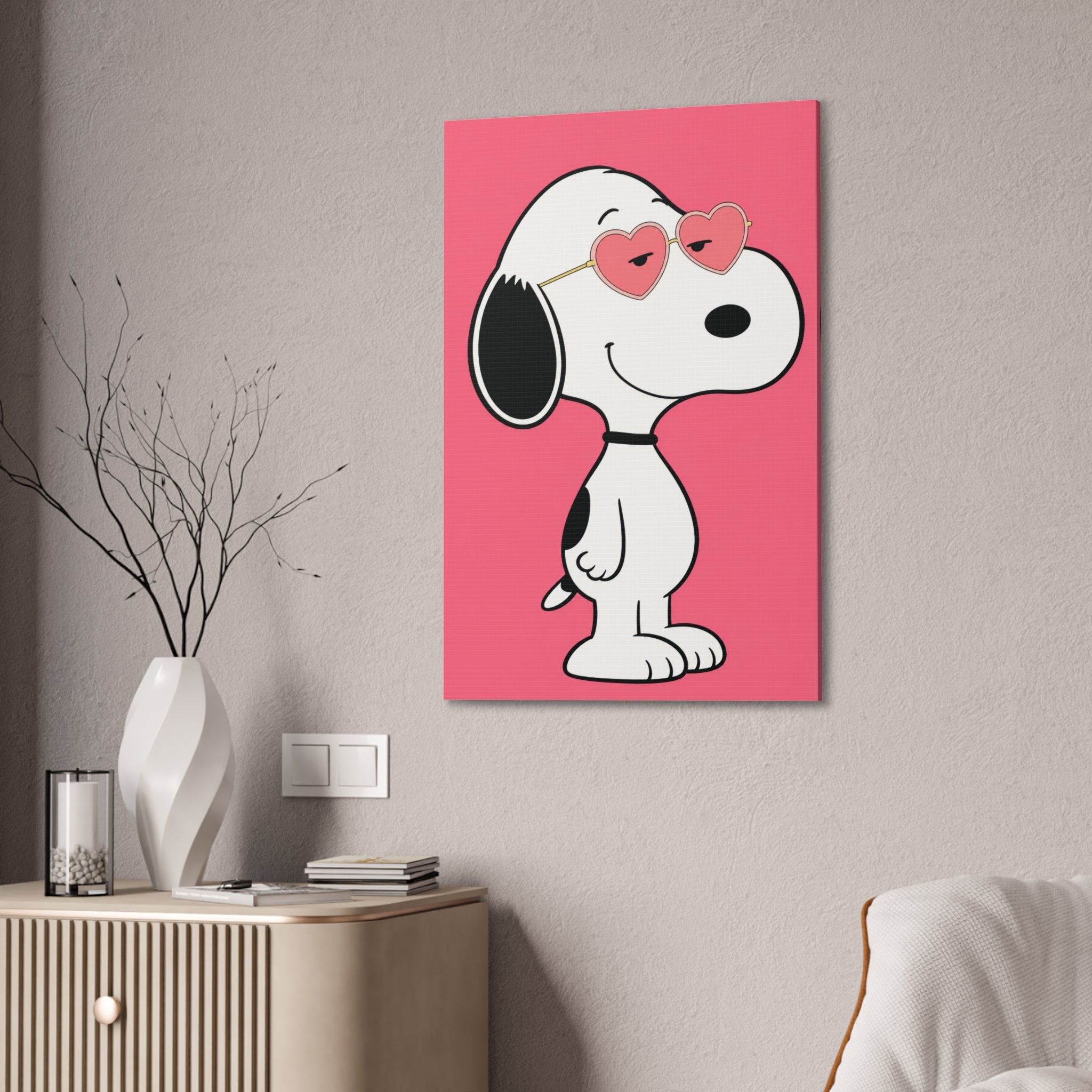 Heart Sunglasses Canvas