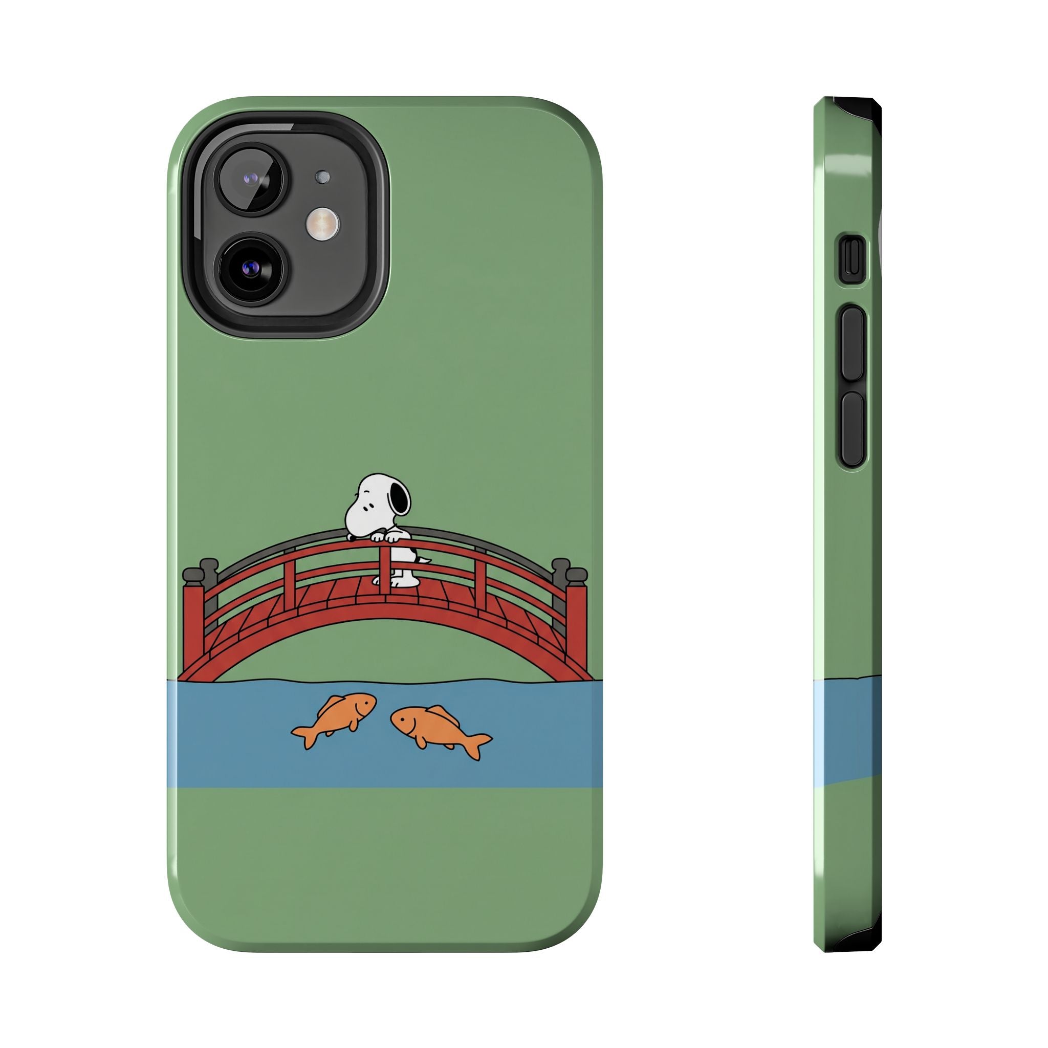 Koi Bridge Phone Case