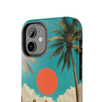 Retro Beach Sun Case