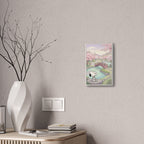Snoopy Cherry Blossom Scene Canvas