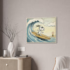 Vintage Surf Art Canvas